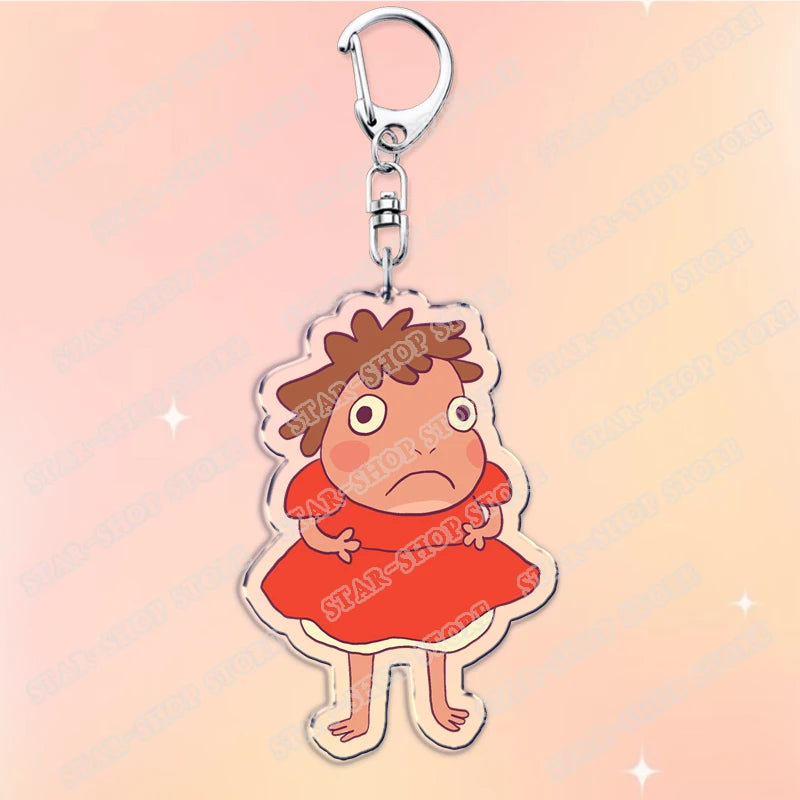Classic Japanese Anime Keychain for Accessories Bag Aesthetic Kawaii Cat Fire Key Chain Ring Keyring Jewelry Fans Friends Gifts