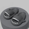 Litfun Shark Slippers Fashion Beach Non-slip Sandal Platform Shark Slides Home Thick Soled Flip Flop