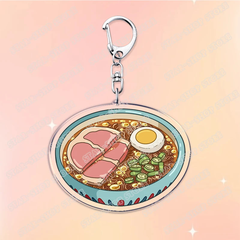 Classic Japanese Anime Keychain for Accessories Bag Aesthetic Kawaii Cat Fire Key Chain Ring Keyring Jewelry Fans Friends Gifts