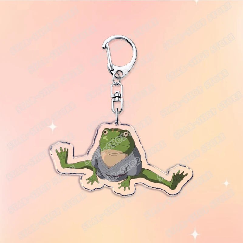 Classic Japanese Anime Keychain for Accessories Bag Aesthetic Kawaii Cat Fire Key Chain Ring Keyring Jewelry Fans Friends Gifts
