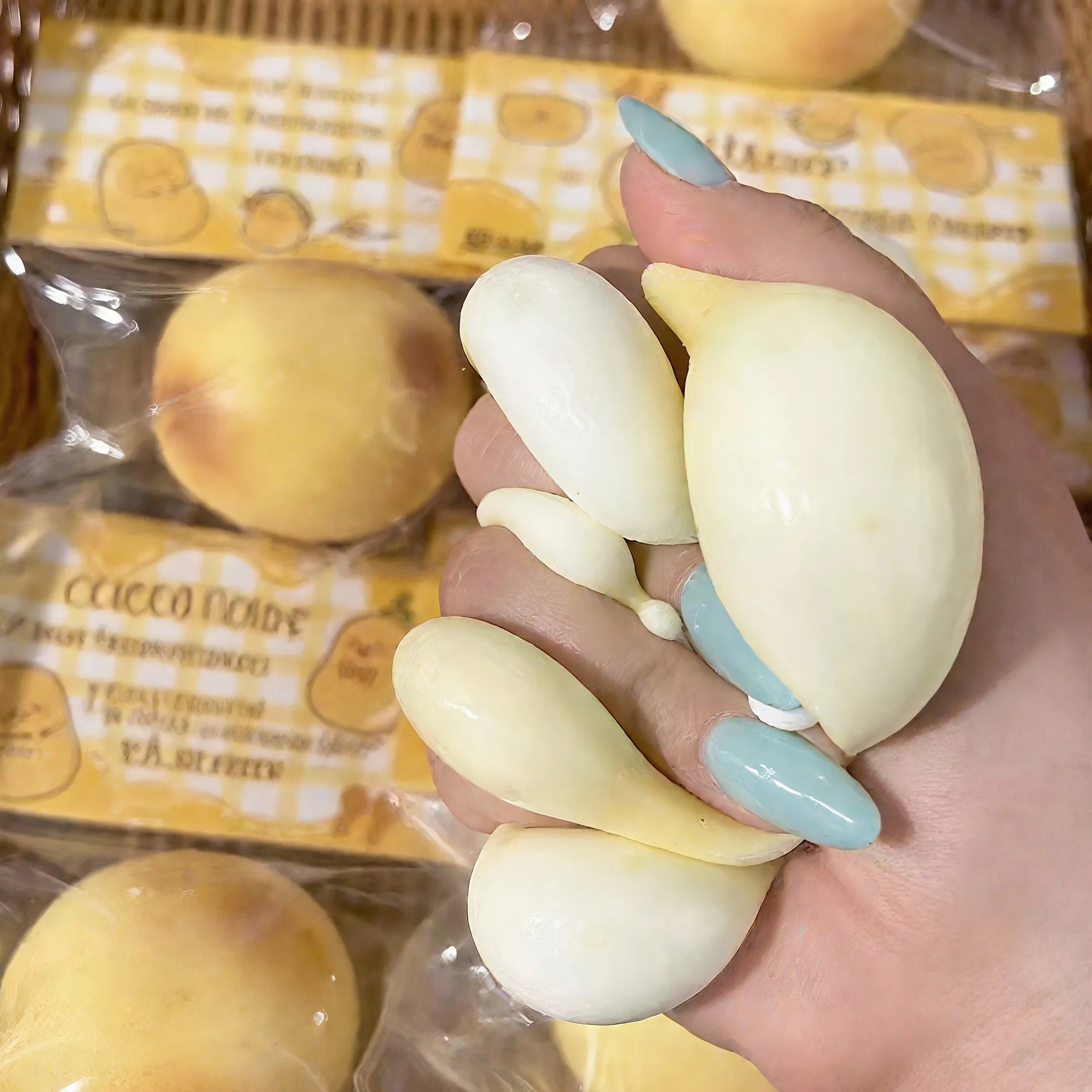 Squishy Food Potato Squeeze Stress Ball Fun Food Squishy Toy Fluid Sensory Slow Rising Fidget Toys Anti-stress Squishies Gift