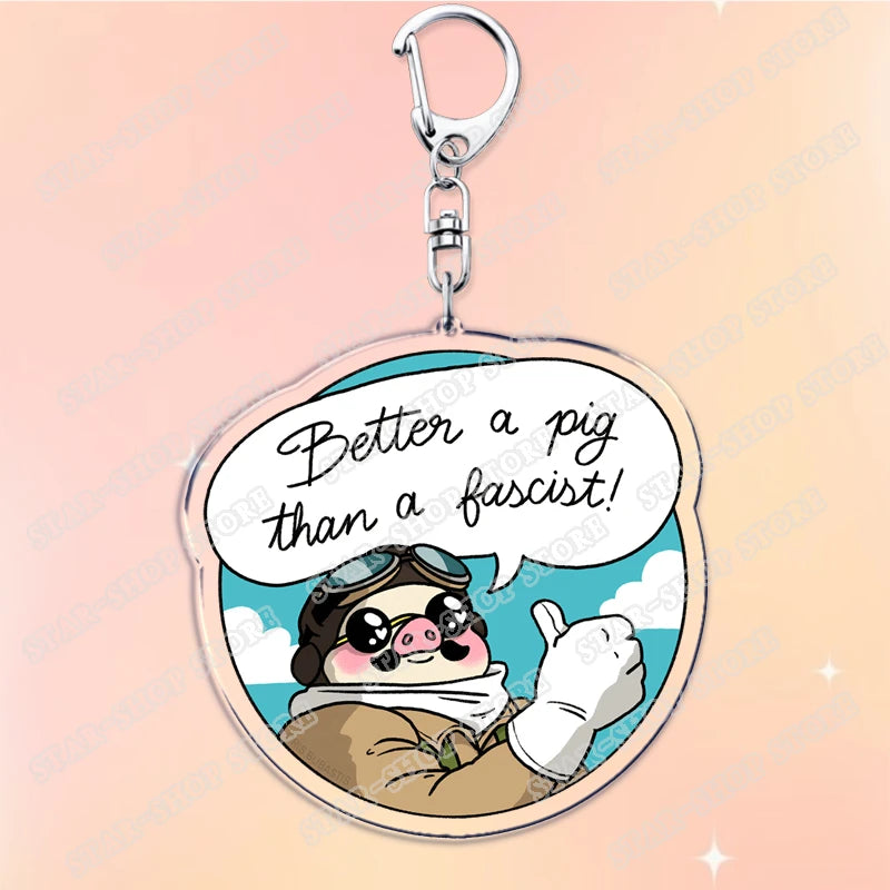 Classic Japanese Anime Keychain for Accessories Bag Aesthetic Kawaii Cat Fire Key Chain Ring Keyring Jewelry Fans Friends Gifts
